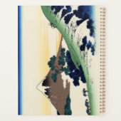 Katsushika Hokusai. De Inume Pass in de provincie Planner (Achterkant)