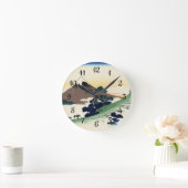 Katsushika Hokusai. De Inume Pass in de provincie Ronde Klok (Huis)