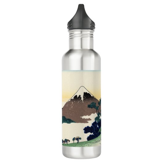 Katsushika Hokusai. De Inume Pass in de provincie  Waterfles (Links)