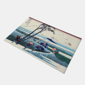 Katsushika Hokusai - Ejiri in de provincie Suruga Deurmat (Schuin)