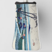 Katsushika Hokusai - Ejiri in de provincie Suruga Golfheadcover (Draai 90)