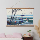 Katsushika Hokusai - Ejiri in de provincie Suruga Hangend Wandkleed (Slaapkamer)