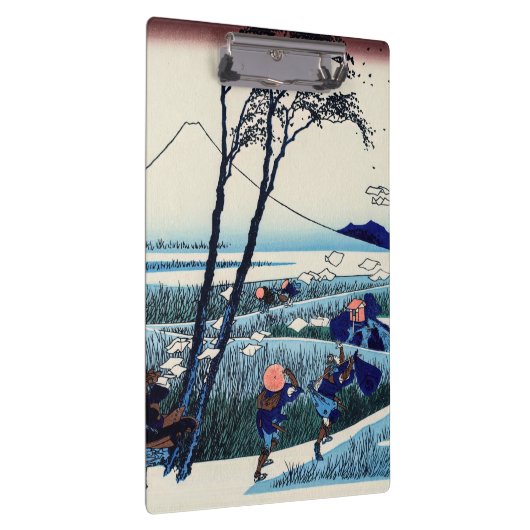 Katsushika Hokusai - Ejiri in de provincie Suruga Klembord (Rechts)