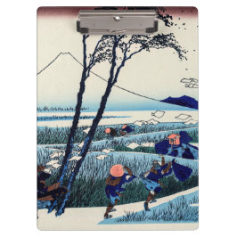 Katsushika Hokusai - Ejiri in de provincie Suruga Klembord