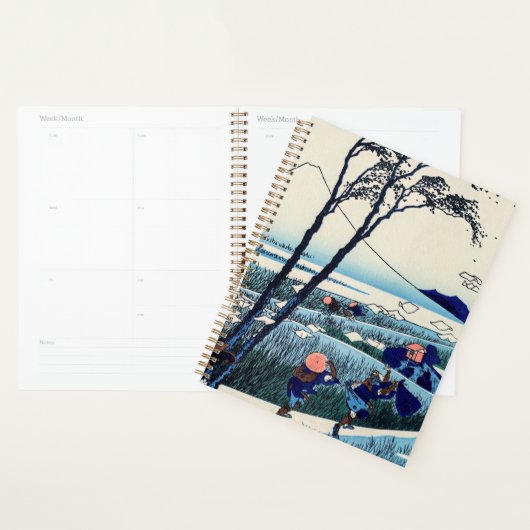 Katsushika Hokusai - Ejiri in de provincie Suruga Planner (Display)