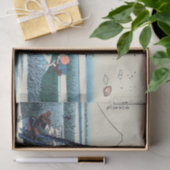 Katsushika Hokusai - Ejiri in de provincie Suruga Tissuepapier (Geschenk)