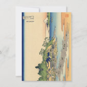 Katsushika Hokusai Enoshima in de provincie Sagami (Voorkant)