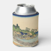 Katsushika Hokusai Enoshima in de provincie Sagami Blikjeskoeler (Blikje Voorkant)