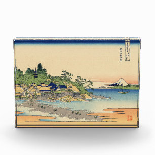 Katsushika Hokusai Enoshima in de provincie Sagami Fotoblokken