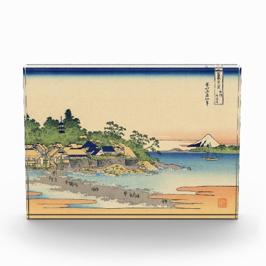Katsushika Hokusai Enoshima in de provincie Sagami Fotoblokken (Voorkant)
