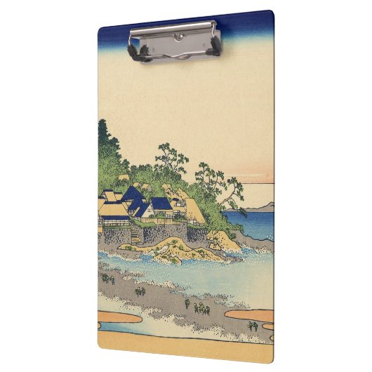 Katsushika Hokusai Enoshima in de provincie Sagami Klembord (Links)