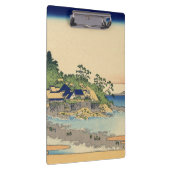 Katsushika Hokusai Enoshima in de provincie Sagami Klembord (Rechts)