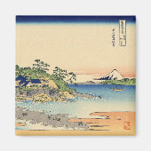 Katsushika Hokusai Enoshima in de provincie Sagami Magneet (Voorkant)