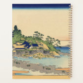 Katsushika Hokusai Enoshima in de provincie Sagami Planner (Achterkant)