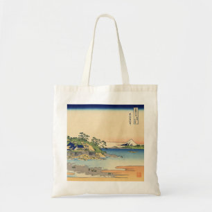 Katsushika Hokusai Enoshima in de provincie Sagami Tote Bag