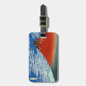 Katsushika Hokusai - Fine Wind, Clear Morning Bagagelabel (Voorkant verticaal)