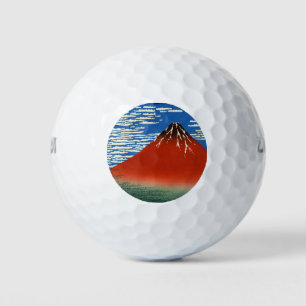Katsushika Hokusai - Fine Wind, Clear Morning Golfballen