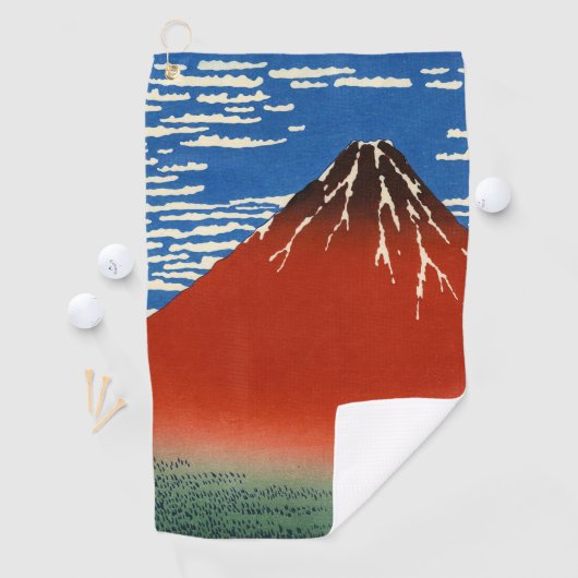 Katsushika Hokusai - Fine Wind, Clear Morning Golfhanddoek (Insitu)