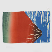 Katsushika Hokusai - Fine Wind, Clear Morning Golfhanddoek (Horizontaal)