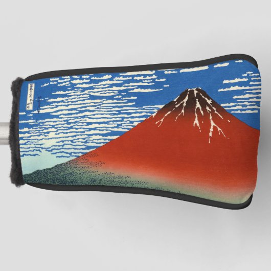 Katsushika Hokusai - Fine Wind, Clear Morning Golfheadcover (Voorkant)