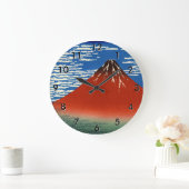 Katsushika Hokusai - Fine Wind, Clear Morning Grote Klok (Huis)