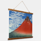 Katsushika Hokusai - Fine Wind, Clear Morning Hangend Wandkleed (Gebogen)