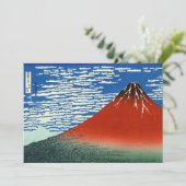 Katsushika Hokusai - Fine Wind, Clear Morning Kaart (Staand voorkant)