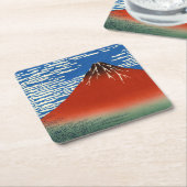 Katsushika Hokusai - Fine Wind, Clear Morning Kartonnen Onderzetters (Schuin)