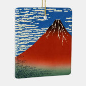 Katsushika Hokusai - Fine Wind, Clear Morning Keramisch Ornament (Rechts)