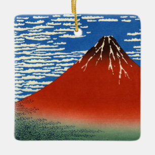 Katsushika Hokusai - Fine Wind, Clear Morning Keramisch Ornament