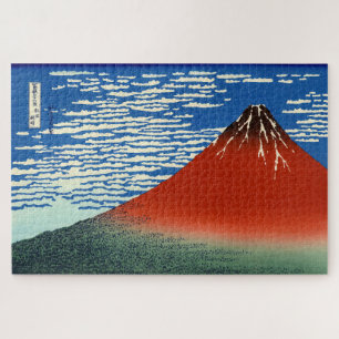 Katsushika Hokusai - Fine Wind, Clear Morning Legpuzzel