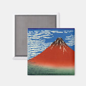 Katsushika Hokusai - Fine Wind, Clear Morning Magneet (Voorkant / Achterkant)