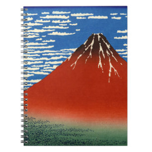 Katsushika Hokusai - Fine Wind, Clear Morning Notitieboek