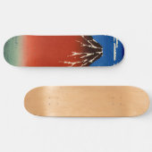 Katsushika Hokusai - Fine Wind, Clear Morning Persoonlijk Skateboard (Horizontaal)