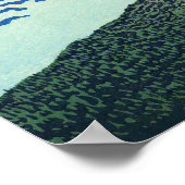 Katsushika Hokusai - Fine Wind, Clear Morning Poster (Hoek)