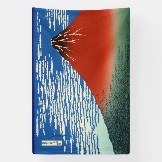 Katsushika Hokusai - Fine Wind, Clear Morning Spandoek (Verticaal)