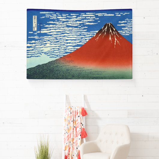 Katsushika Hokusai - Fine Wind, Clear Morning Spandoek (Insitu)