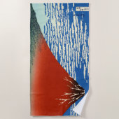 Katsushika Hokusai - Fine Wind, Clear Morning Strandlaken (Voorkant)