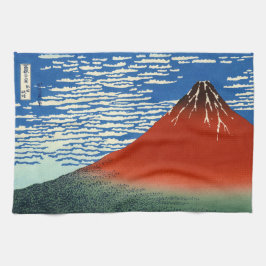 Katsushika Hokusai - Fine Wind, Clear Morning Theedoek
