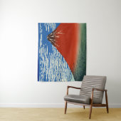 Katsushika Hokusai - Fine Wind, Clear Morning Wandkleed (In situ)