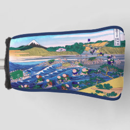 Katsushika Hokusai - Fuji van Kanaya op Tokaido Golfheadcover