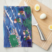 Katsushika Hokusai - Fuji van Kanaya op Tokaido Theedoek (Quarter Fold)