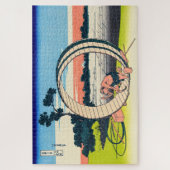 Katsushika Hokusai - Fujimigahara, provincie Owari Legpuzzel (Verticaal)