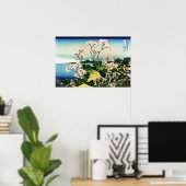 Katsushika Hokusai Goten-yama Hill, Shinagawa op t Poster (Thuiskantoor)