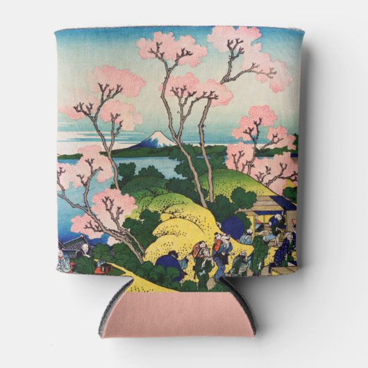 Katsushika Hokusai - Gotenyama, Tokaido, Shinagawa Blikjeskoeler (Voorkant)