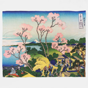 Katsushika Hokusai - Gotenyama, Tokaido, Shinagawa Fleece Deken