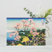 Katsushika Hokusai - Gotenyama, Tokaido, Shinagawa Kaart (Staand voorkant)