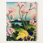 Katsushika Hokusai - Gotenyama, Tokaido, Shinagawa Planner (Achterkant)