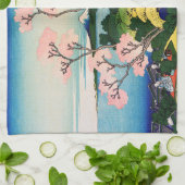 Katsushika Hokusai - Gotenyama, Tokaido, Shinagawa Theedoek (Gevouwen)