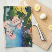 Katsushika Hokusai - Gotenyama, Tokaido, Shinagawa Theedoek (Quarter Fold)